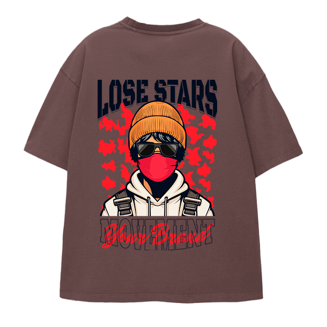 Lose stars urban - t-shirt design