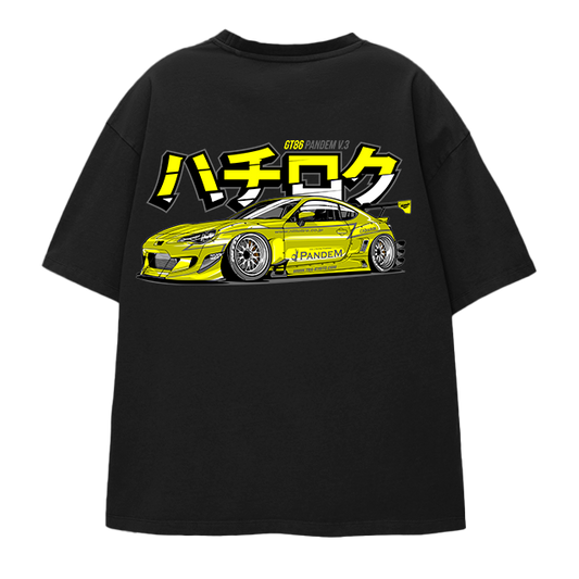 Street racer car design t-shirt design