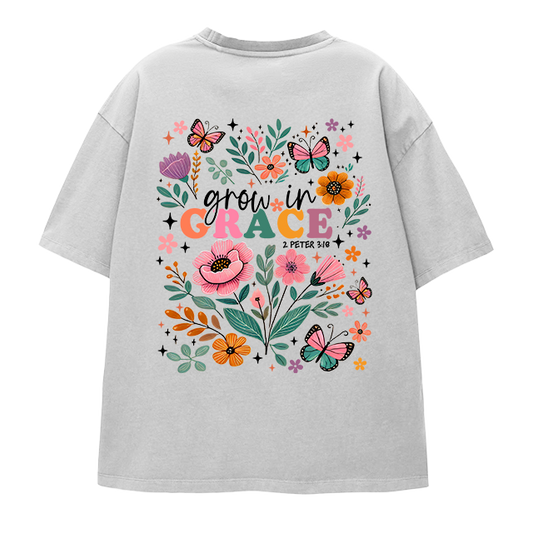 Grow in grace png design