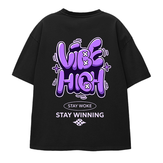 Vibe High - Back PNG file - t-shirt design